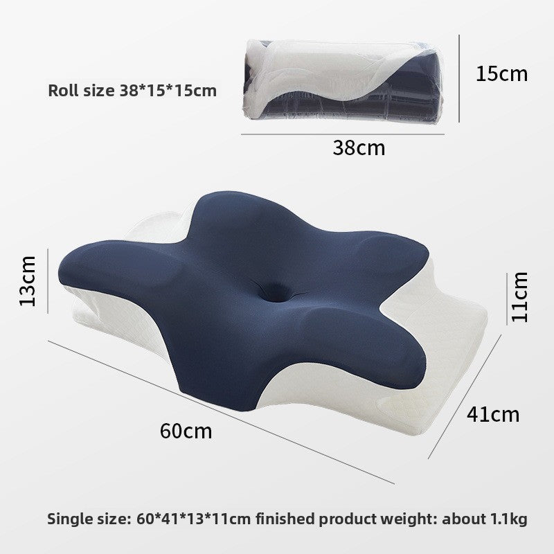 Olira Cervical Neck Pillow - Contoured Memory Foam for Neck & Back Pain, All Sleep Positions