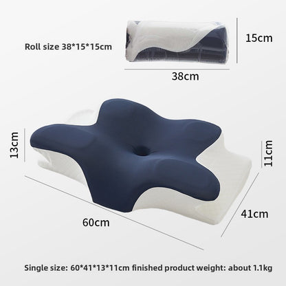 Olira Cervical Neck Pillow - Contoured Memory Foam for Neck & Back Pain, All Sleep Positions